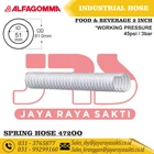 ALFAGOMMA INDUSTRIAL PVC HOSE CLEAR 472OO GENERAL PURPOSE FOOD SUCTION AND DELIVERY SPIRAL WIRE 51 MM 2 INCH 1