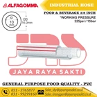 ALFAGOMMA INDUSTRIAL PVC HOSE CLEAR 492OO GENERAL PURPOSE FOOD QUALITY 15 BAR 225 PSI 10 MM 3/8 INCH 1