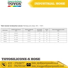 HOSE TOYOSILICONE-S CLEAR SILICONE RUBBER THREAD 1 1/2 INCH 38.1 MM HEAT AND FOOD BEVERAGE RESISTANT TOYOX 2