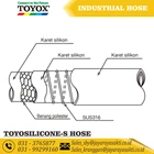 HOSE TOYOSILICONE-S CLEAR SILICONE RUBBER THREAD 1 1/2 INCH 38.1 MM HEAT AND FOOD BEVERAGE RESISTANT TOYOX 3