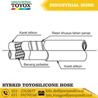 HOSE HYBRID TOYOSILICONE PVC CLEAR SILICONE RUBBER THREAD 1 1/2 INCH 38.1 MM HEAT AND FOOD BEVERAGE RESISTANT TOYOX 3