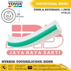 SELANG HYBRID TOYOSILICONE PVC BENING BENANG KARET SILIKON 1 INCH 25.4 MM TAHAN PANAS DAN MAKANAN MINUMAN TOYOX 1