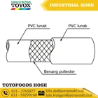 HOSE TOYOFOODS PVC CLEAR THREAD 1 1/2 INCH 38 MM OIL AND FOOD BEVERAGE RESISTANT TOYOX 4