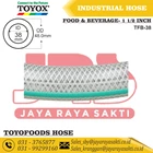 SELANG TOYOFOODS PVC BENING BENANG 1 1/2 INCH 38 MM TAHAN MINYAK DAN MAKANAN MINUMAN TOYOX 5