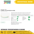 HOSE HYBRID TOYOFOODS-N PVC CLEAR FLEXIBLE THREAD 1 1/2 INCH 38 MM OIL AND FOOD BEVERAGE RESISTANT TOYOX 5