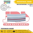 HOSE TOYORON MULTIPURPOSE PVC CLEAR THREAD 12 MM 1/2 INCH TOYOX 2