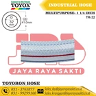 HOSE TOYORON MULTIPURPOSE PVC CLEAR THREAD 32 MM 1 1/4 INCH TOYOX 5