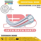 HOSE TOYORON MULTIPURPOSE PVC CLEAR THREAD 21.5 MM 27/32 INCH TOYOX 1
