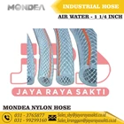 MONDEA HOSE AIR WATER HYPREX PVC NYLON FIBER 1 1/4 INCH 2