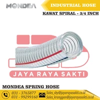 MONDEA SELANG PVC SPRING KAWAT SPIRAL BENING TRANSPARAN 3/4 INCH