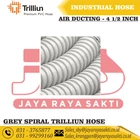 TRILLIUN HOSE PVC AIR DUCTING SPIRAL GREY 4 1/2 INCH 115 MM 2