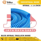 TRILLIUN HOSE PVC SUCTION SPIRAL BLUE IRRIGATION WATER PUMP 1 1/4 INCH 32MM 1