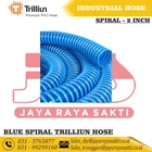 TRILLIUN HOSE PVC SUCTION SPIRAL BLUE IRRIGATION WATER PUMP 2 INCH 51 MM 1