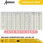 SELANG HIDROLIK AUROFLEX 2 KAWAT 1/4 INCH 400 BAR 5800 PSI HIDROLIS 2