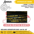 HYDRAULIC HOSE AUROFLEX 1 WIRE 1/4 INCH 225 BAR 3260 SAE 100 R1 AT 3
