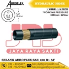 HYDRAULIC HOSE AUROFLEX 1 WIRE 1/4 INCH 225 BAR 3260 SAE 100 R1 AT 1