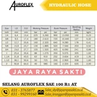SELANG HIDROLIK AUROFLEX 1 KAWAT 3/8 INCH 180 BAR 2610 PSI SAE 100 R1 AT HIDROLIS R1AT 2