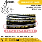 HYDRAULIC HOSE AUROFLEX 1 WIRE 1 INCH 88 BAR 1275 SAE 100 R1 AT R1AT 4