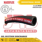 MAXXFLEX HOSE RUBBER THREAD OIL SUCTION DELIVERY OSD 63 MM 2 1/2 INCH 17 BAR 250 PSI 1