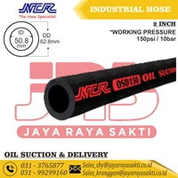 HOSE RUBBER NCR OIL SUCTION DISCHARGE 2 INCH ID 51 MM 10 BAR 150 PSI