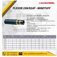 Selang hidrolik Alfagomma FLEXOR 2SN/R2AT - 2 Kawat