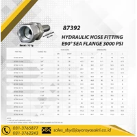 E90° SAE FLANGE 3000Psi - Code 61 - 87392